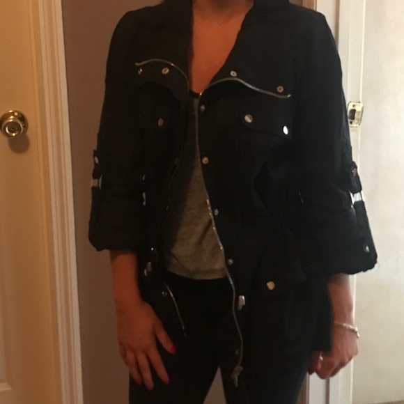 Cache Black Utility Jacket - Picture 2 of 7